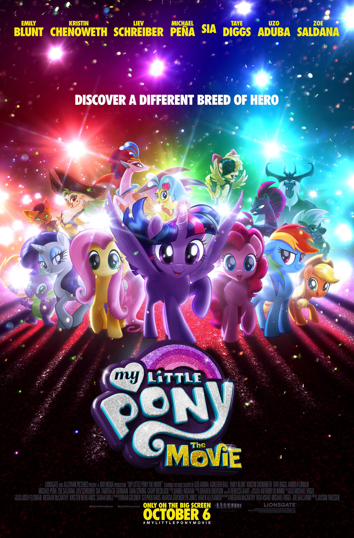 Poster MY LITTLE PONY - names, Wall Art, Gifts & Merchandise