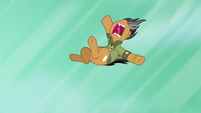Quibble screaming and flailing his hooves S6E13
