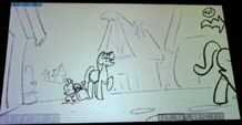 S5E25 animatic - Twilight and Spike land in Ponyville