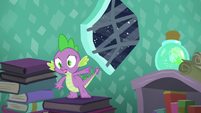 Spike "we should probably leave now!" S6E2
