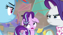 Starlight groans at Rarity and Dash again S8E17