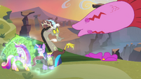 Tatzlwurm sneezes at Discord S4E11