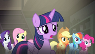 Twilight "why did you want us to come down here?" S5E1