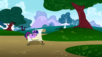 Twilight sighing in relief S1E5