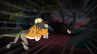 Chimera running towards Applejack S4E17