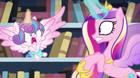Flurry Heart about to sneeze S6E2
