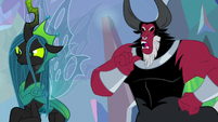 Lord Tirek calling himself a "cretin" S9E25