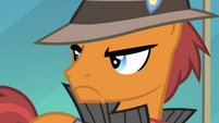 Pony with Grumpy Cat cutie mark looking angrily S4E08
