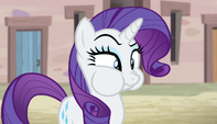 Rarity about to gag S5E1