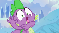 Spike jumping back in fright S6E16