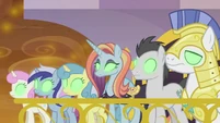 Canterlot ponies and royal guards Sombrafied S9E2