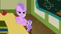 Diamond Tiara looking suspicious S2E23