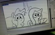 Episode 619 animatic - Pinkie and Fluttershy