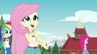 Fluttershy "it is lovely out here" EG4