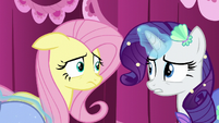 Fluttershy uncertain of the period costume S5E21