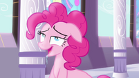 Pinkie Pie imagining her dream about frosting S4E01