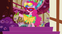 Pinkie Pie in ridiculous outfit S4E12