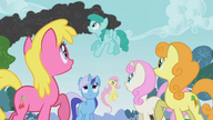 Ponies noticed the smoke S01E07