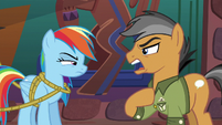 Quibble Pants still being skeptical S6E13