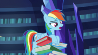 Rainbow "haven't spent this much time reading" S7E25