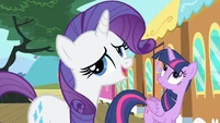 Yep...typical Rarity stuff.