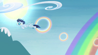 Hmm. Those rings don't seem to have the normal rainbow. Why is that?