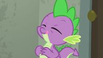 Spike licking his lips S9E5