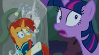 Twilight and Sunburst see images of other Pillars S7E25