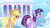 Applejack and Twilight1 S01E16