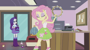 Fluttershy playing tambourine EG2