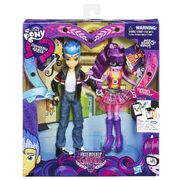 Friendship Games Flash Sentry and Twilight Sparkle packaging