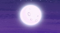 Moon shining over Equestria S6E25