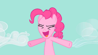 Pinkie, excited that the Grand Galloping Gala is finally here.