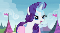 Rarity -so glad you showed that to me- S4E22