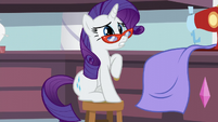 Rarity concerned by Sassy's plan S5E14