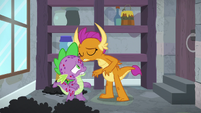 Smolder smelling Spike S8E11