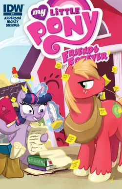 Comic Friends Forever 17 cover A