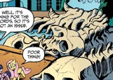 Comic issue 17 hydra skeleton.jpg (238 KB) The skeleton of a hydra in Friendship is Magic Issue #17