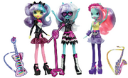 Photo Finish and the Snapshots Equestria Girls Ponymania dolls