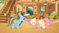 Rainbow Dash with Fluttershy S2E22