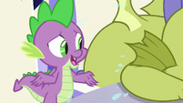 Spike "that's all in the past" S8E24