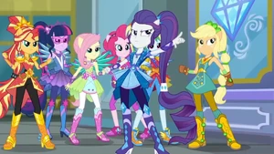 The Equestria Girls as superheroes EGDS