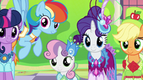 Twilight and friends impressed by Tree Hugger S5E7