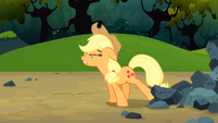 Applejack is stuck S3E9