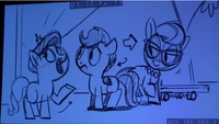 Diamond Tiara and Silver Spoon bullying Scootaloo S4E5