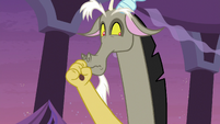 Discord clearing his throat S5E7