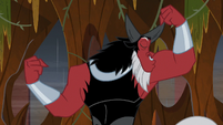 Lord Tirek kissing his muscles S9E1