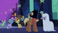 Partying ponies hear a scream S2E4