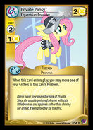 Private Pansy, Equestrian Founder card MLP CCG