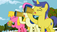 The ponies are drinking cider S1E15